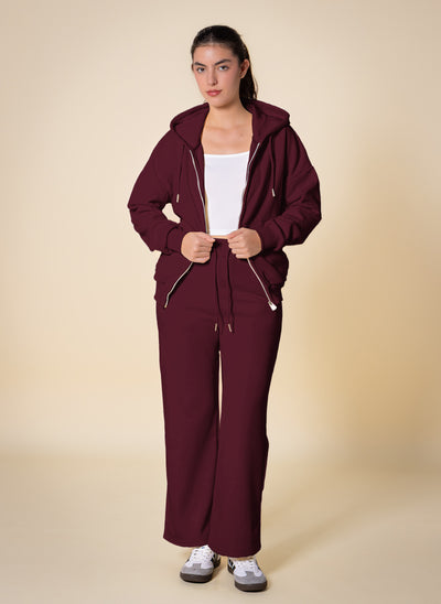 COMFORT HOODIE WITH ZIP SET