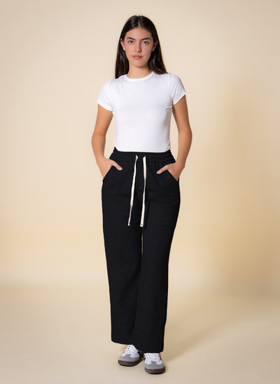 COMFORT JOGGER-WAIST TROUSERS