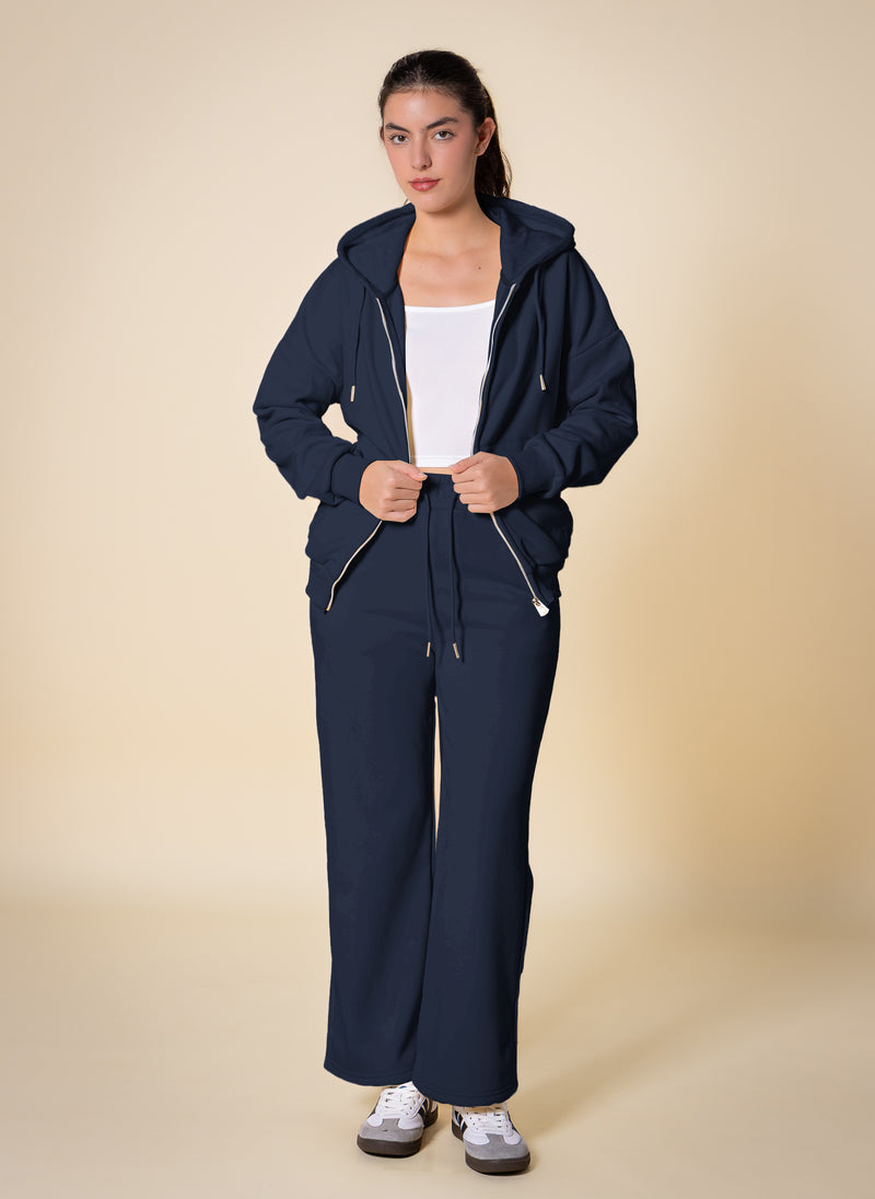 COMFORT HOODIE WITH ZIP SET