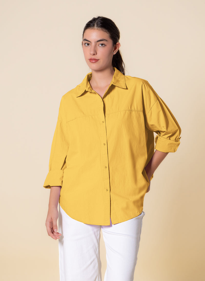 COMFORT COTTON BLEND SHIRT