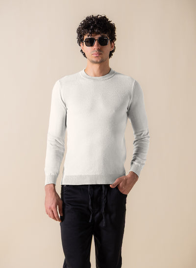 KNITTED SLIM SWEATER