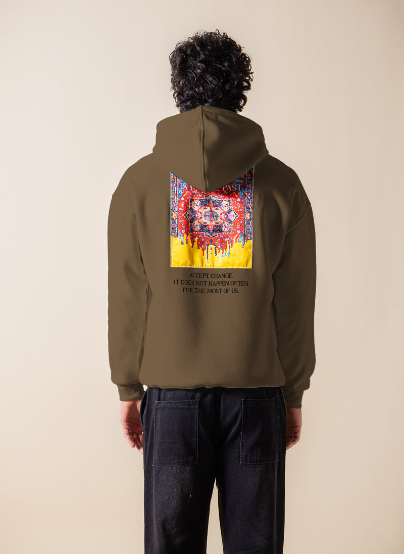 DETAILED PATCHWORK HOODIE