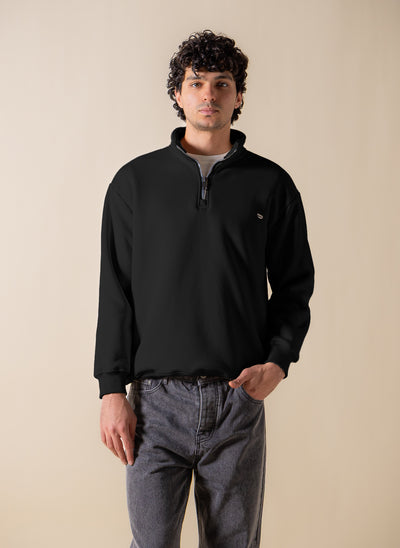 COMFORT QUARTER-ZIP SWEATSHIRT