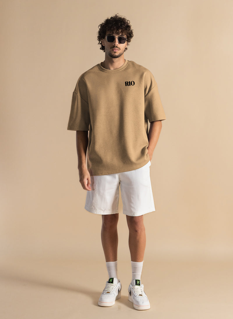 DuraSoft CONTRAST PRINTED T-SHIRT