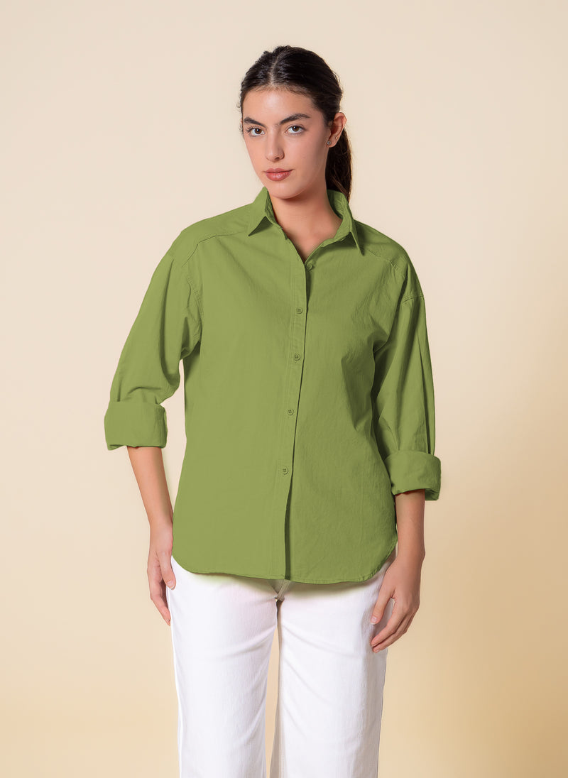COTTON BLEND SHIRT