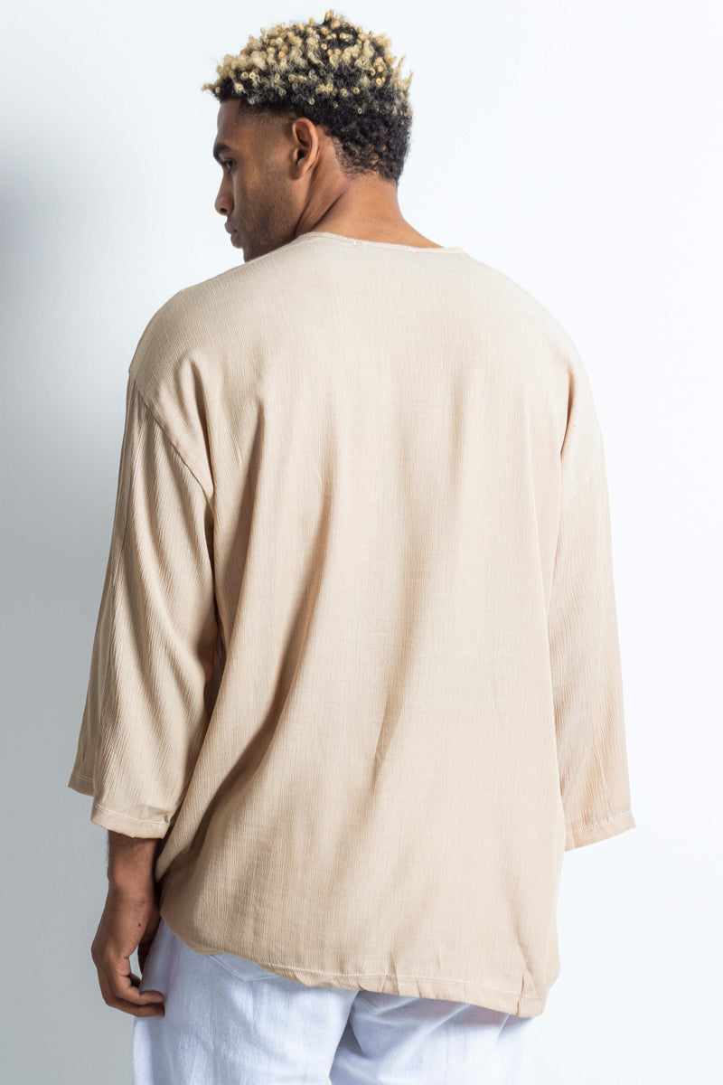 LIGHTWEIGHT LINEN BLEND SHIRT