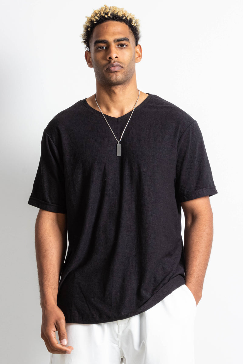 SOFT TEXTURED T-SHIRT