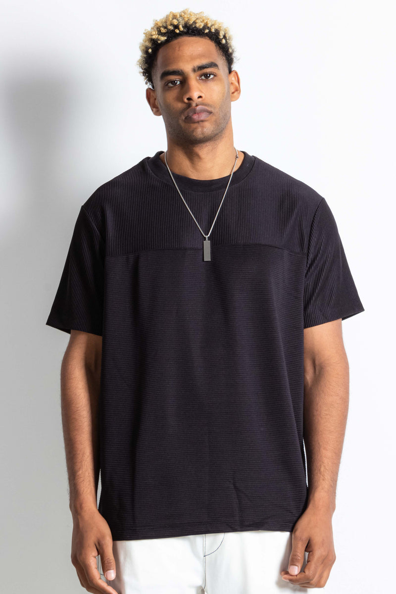 TEXTURED T-SHIRT