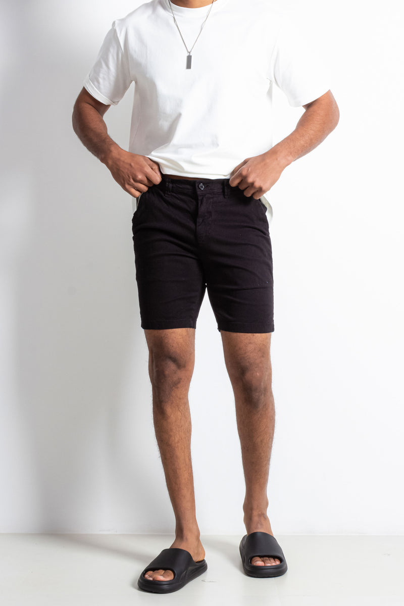 COTTON CHINO BERMUDA SHORTS