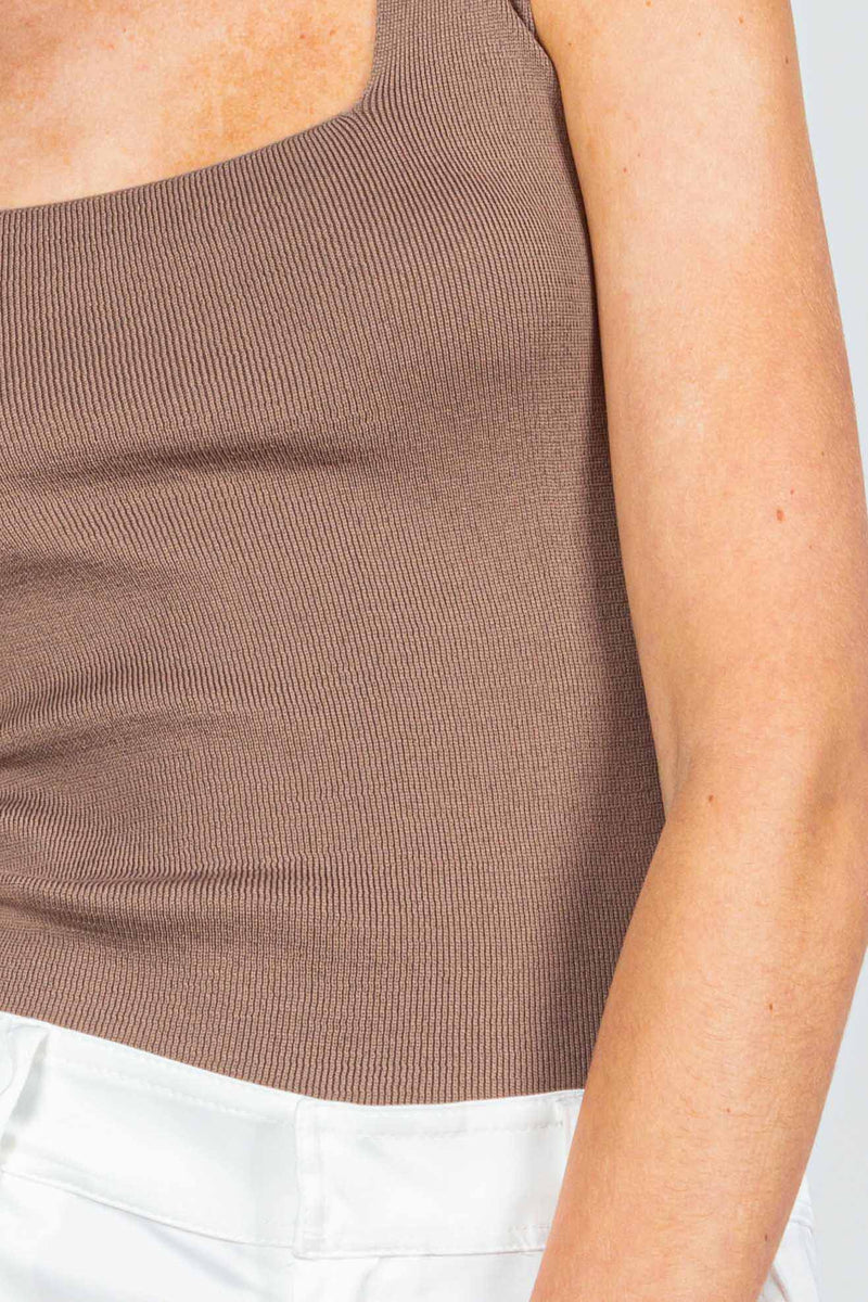 LADIES SWEAT TOP CUT