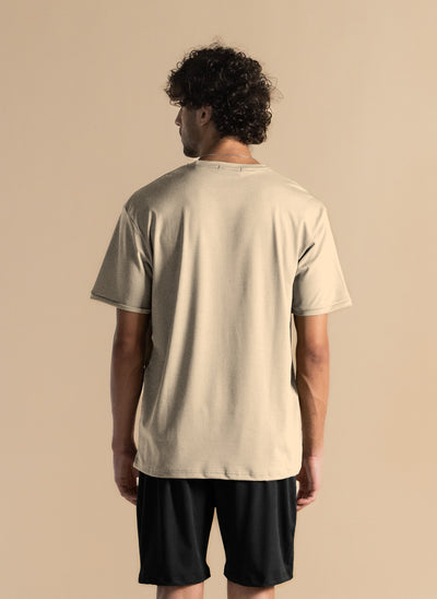 SOFT JERSEY SLOGAN PRINTED T-SHIRT