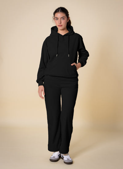 TEXTURED HOODIE SET