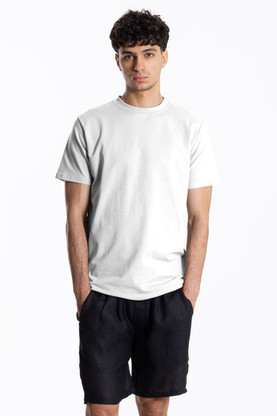 COTTON BLEND SLIM T-SHIRT