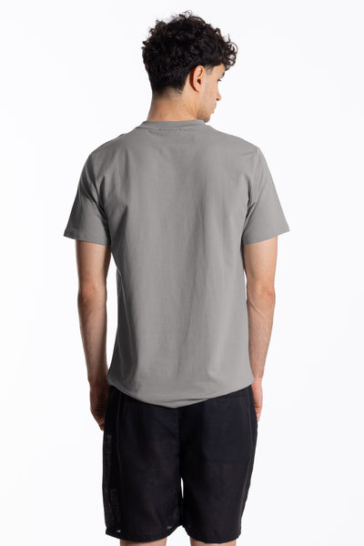 COTTON BLEND SLIM T-SHIRT
