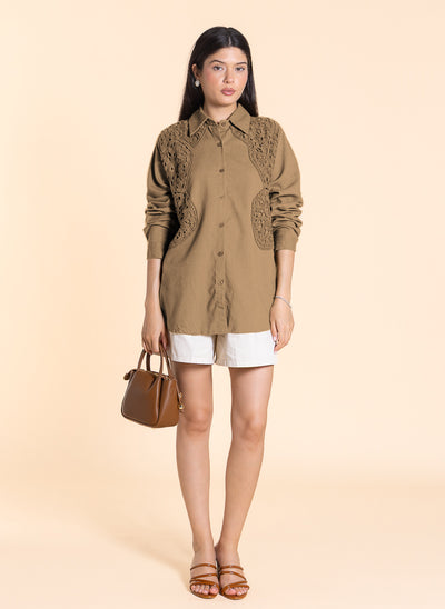 DETAILED COMFORT COTTON SHIRT