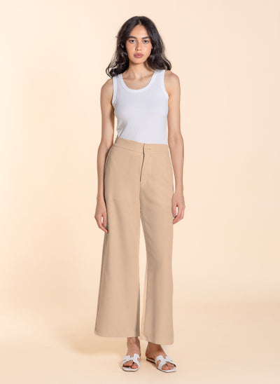 WIDE LEG TROUSERS