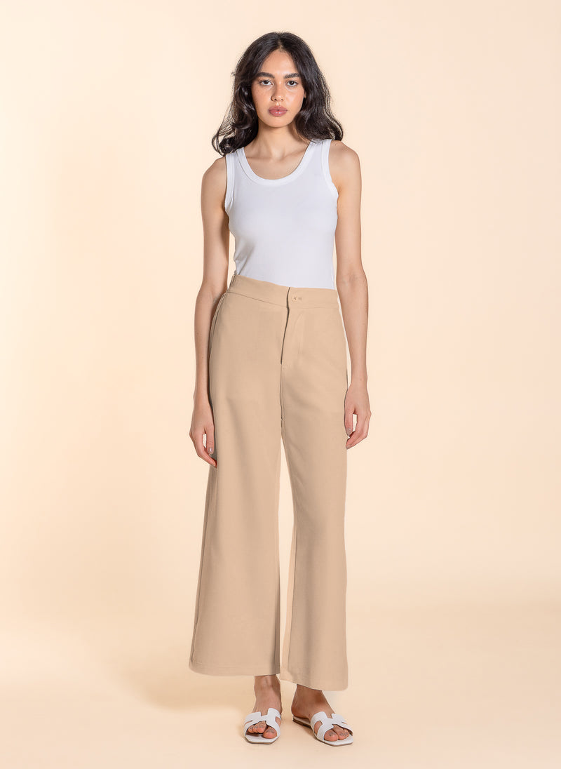 WIDE LEG TROUSERS