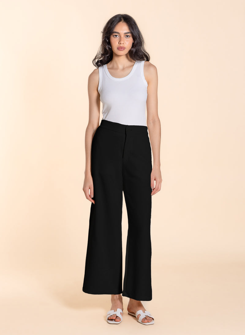 WIDE LEG TROUSERS