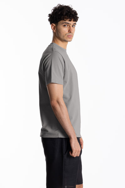 COTTON BLEND SLIM T-SHIRT