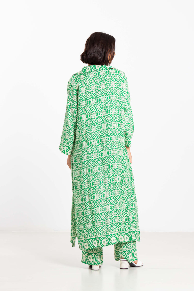 PRINTED SHIRT SET