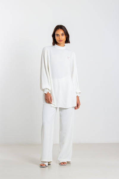 DETAILED HIGH NECK SET