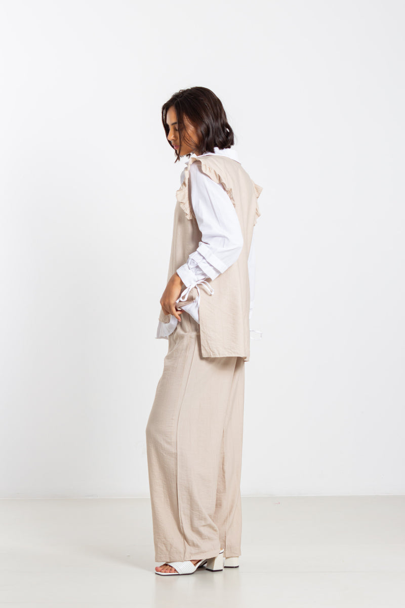 LINEN SHIRT SET