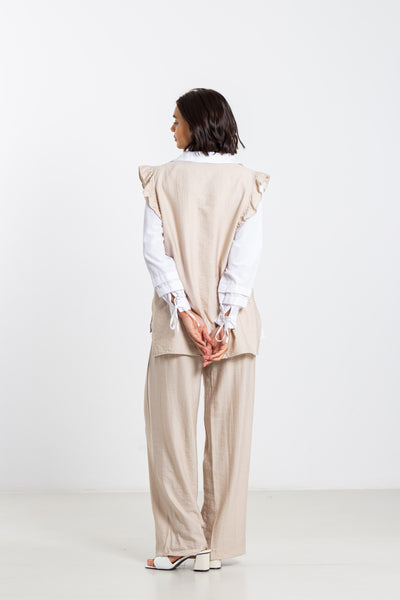 LINEN SHIRT SET