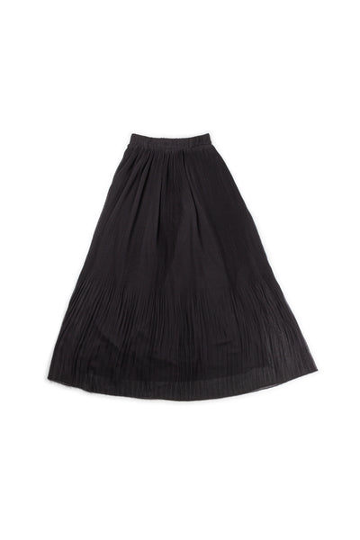 PLEATED MIDI SKIRT