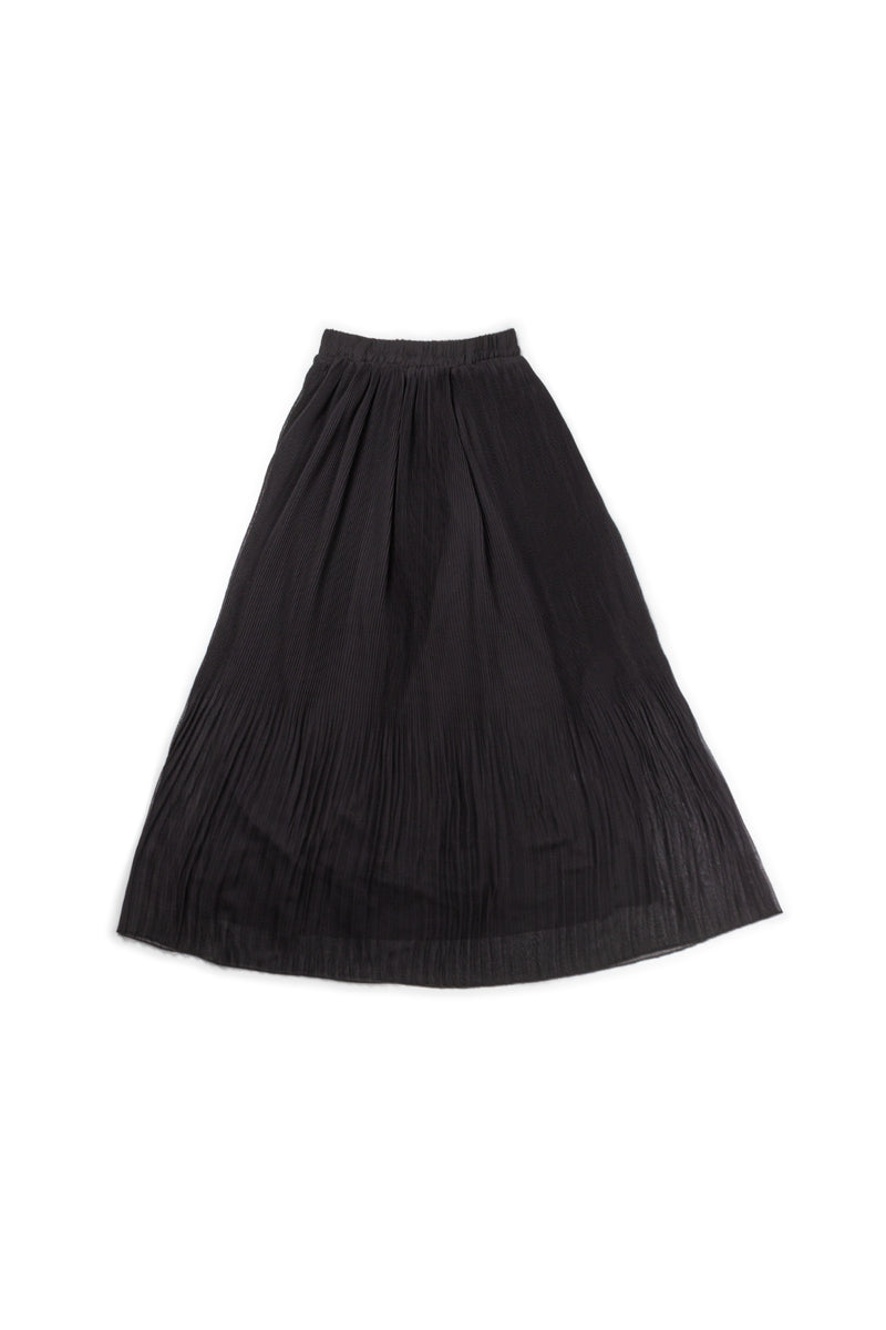 PLEATED MIDI SKIRT