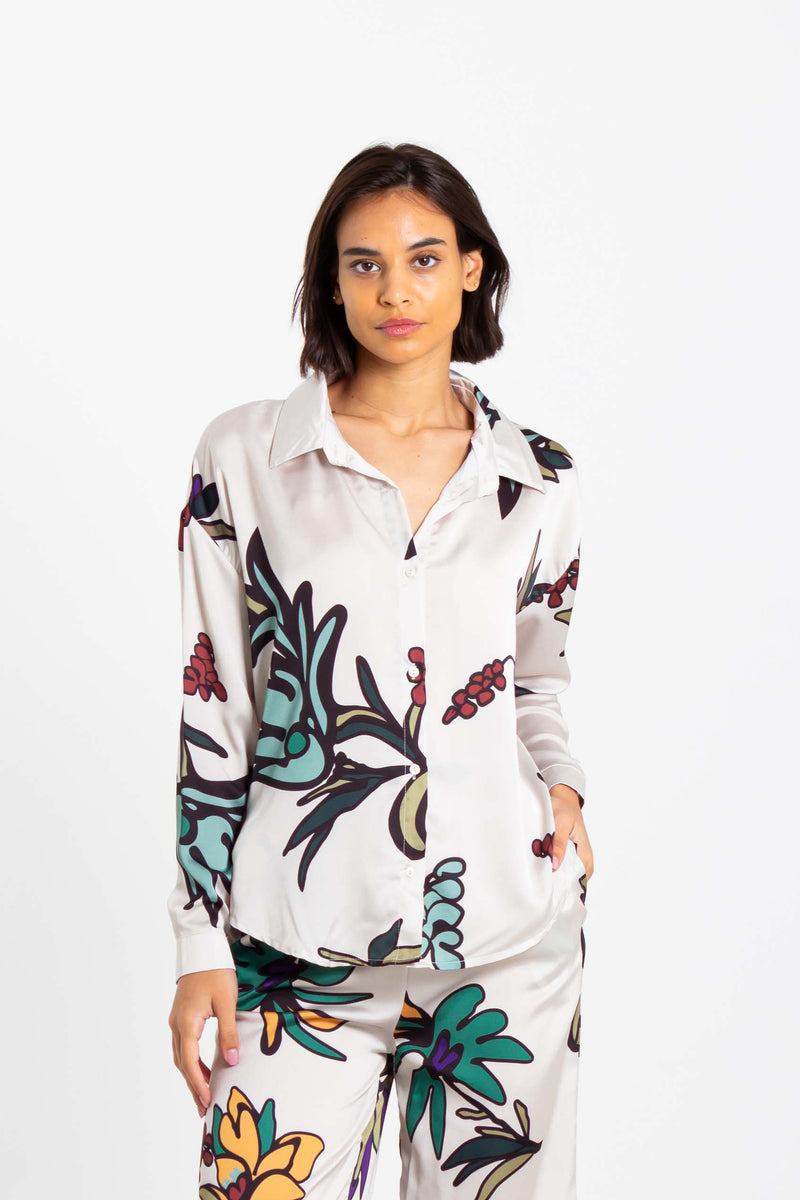 PRINTED SHIRT SET