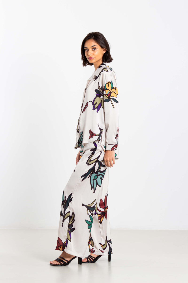 PRINTED SHIRT SET