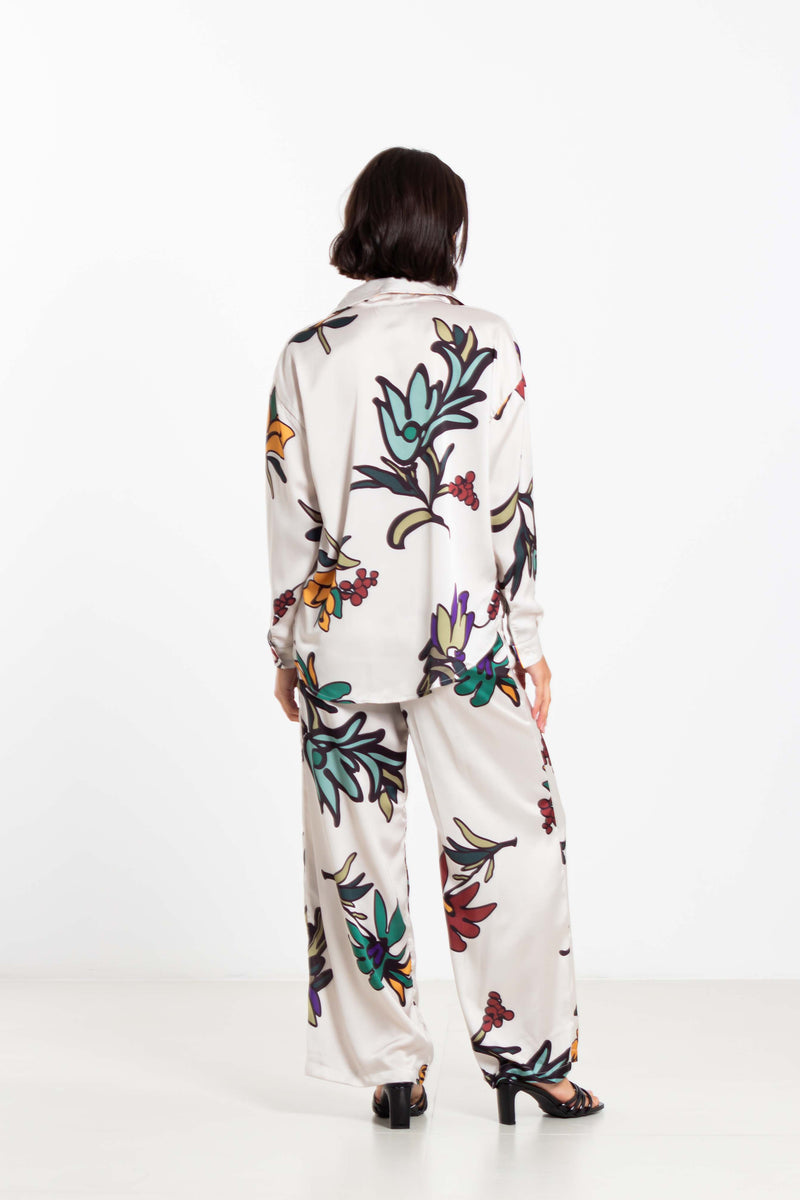 PRINTED SHIRT SET