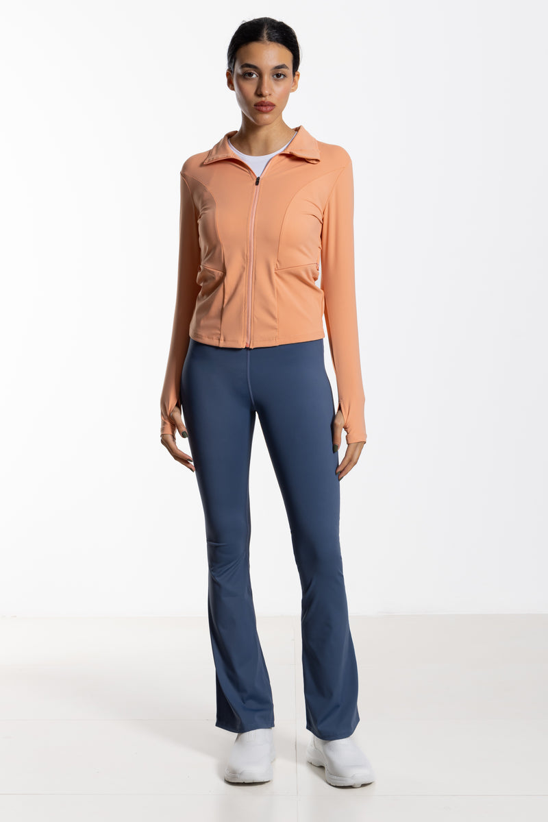 HIGH-RISE SOFT FLARED PANT