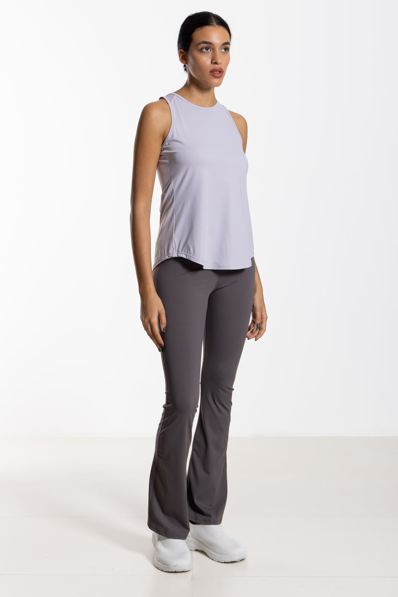 HIGH-RISE SOFT FLARED PANT