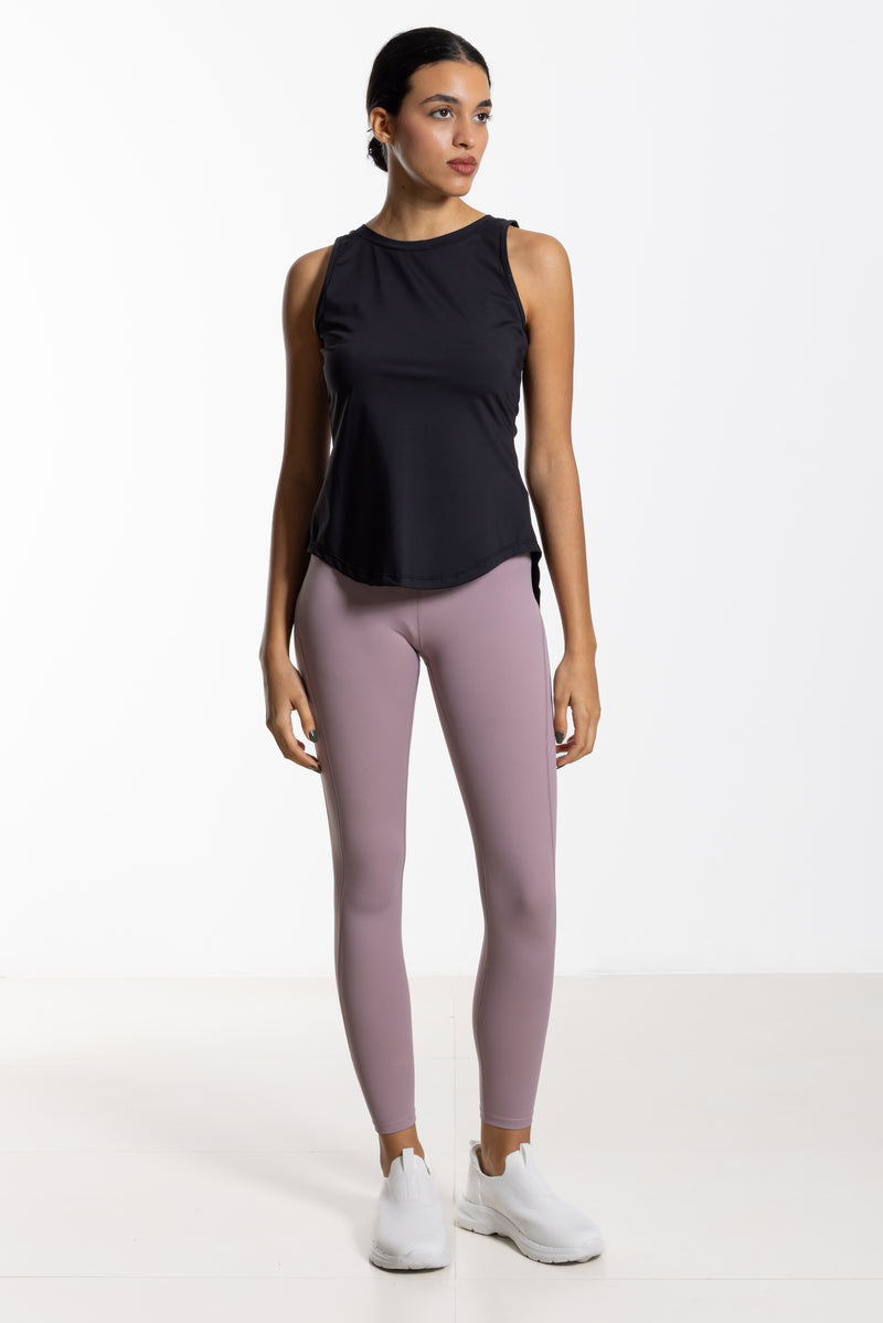 DETAILED HIGH-RISE SOFT PANT