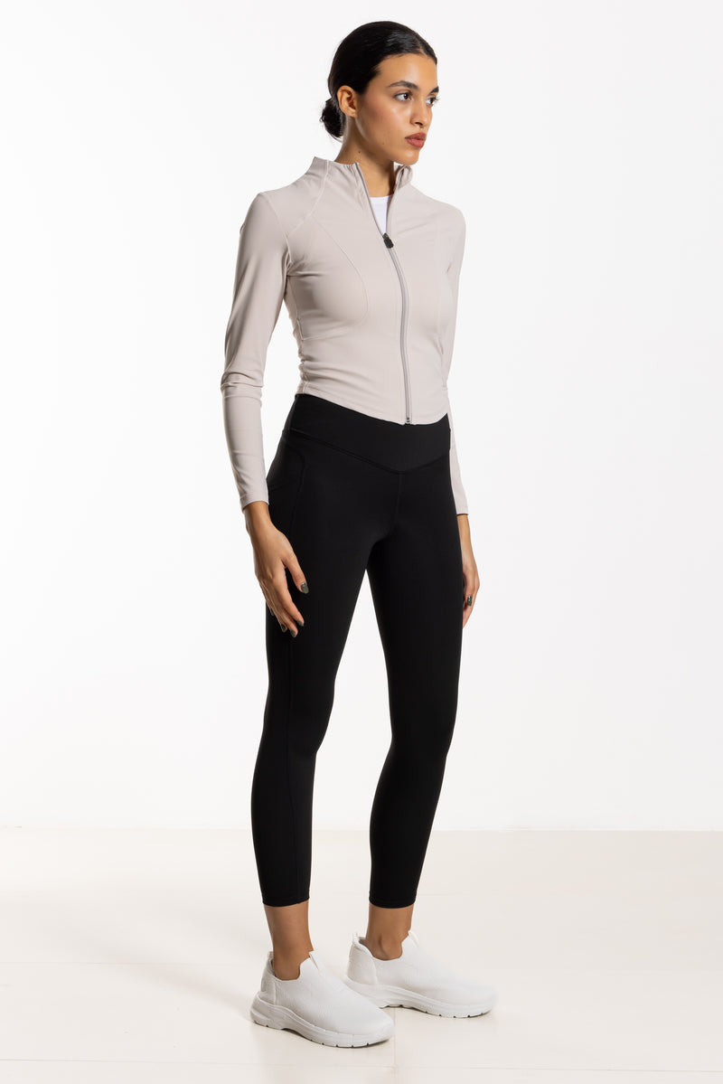 DETAILED V-WAIST SOFT PANTS