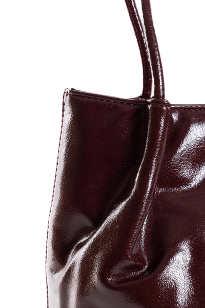 LEATHER BUCKET BAG