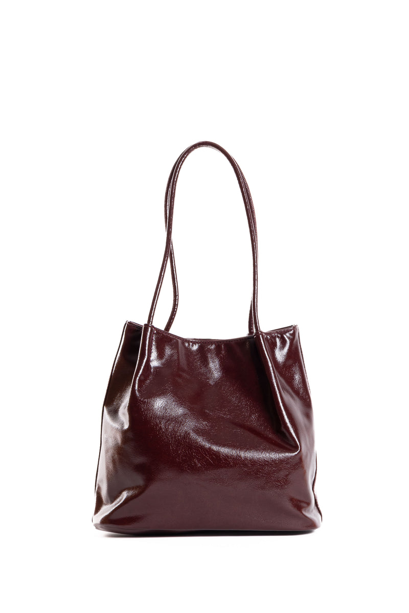 LEATHER BUCKET BAG