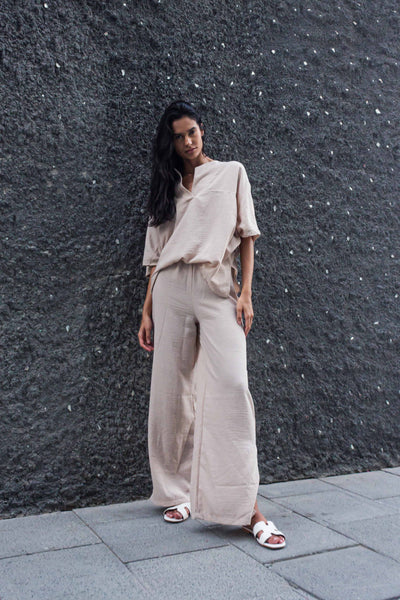 LINEN BLEND SET