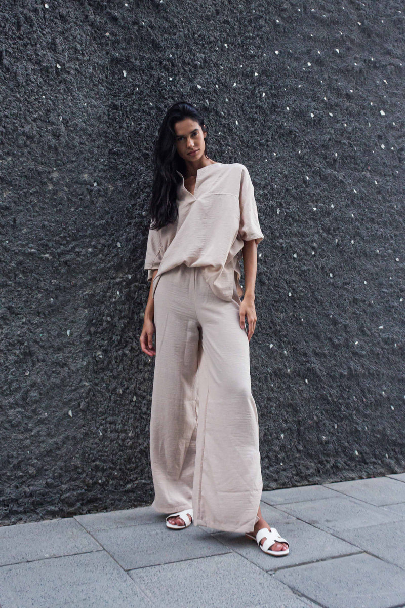 LINEN BLEND SET