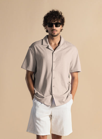 TEXTURED COMFORT SHIRT