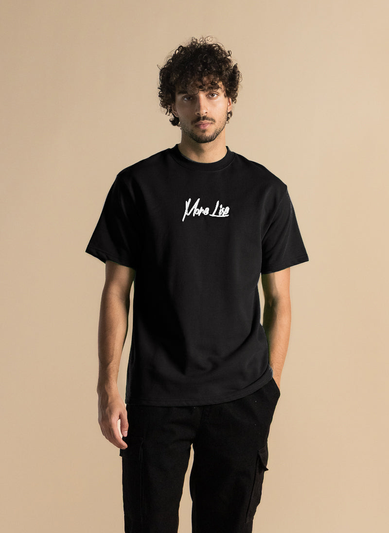 DETAIL EMBROIDERED PATCHWORK T-SHIRT