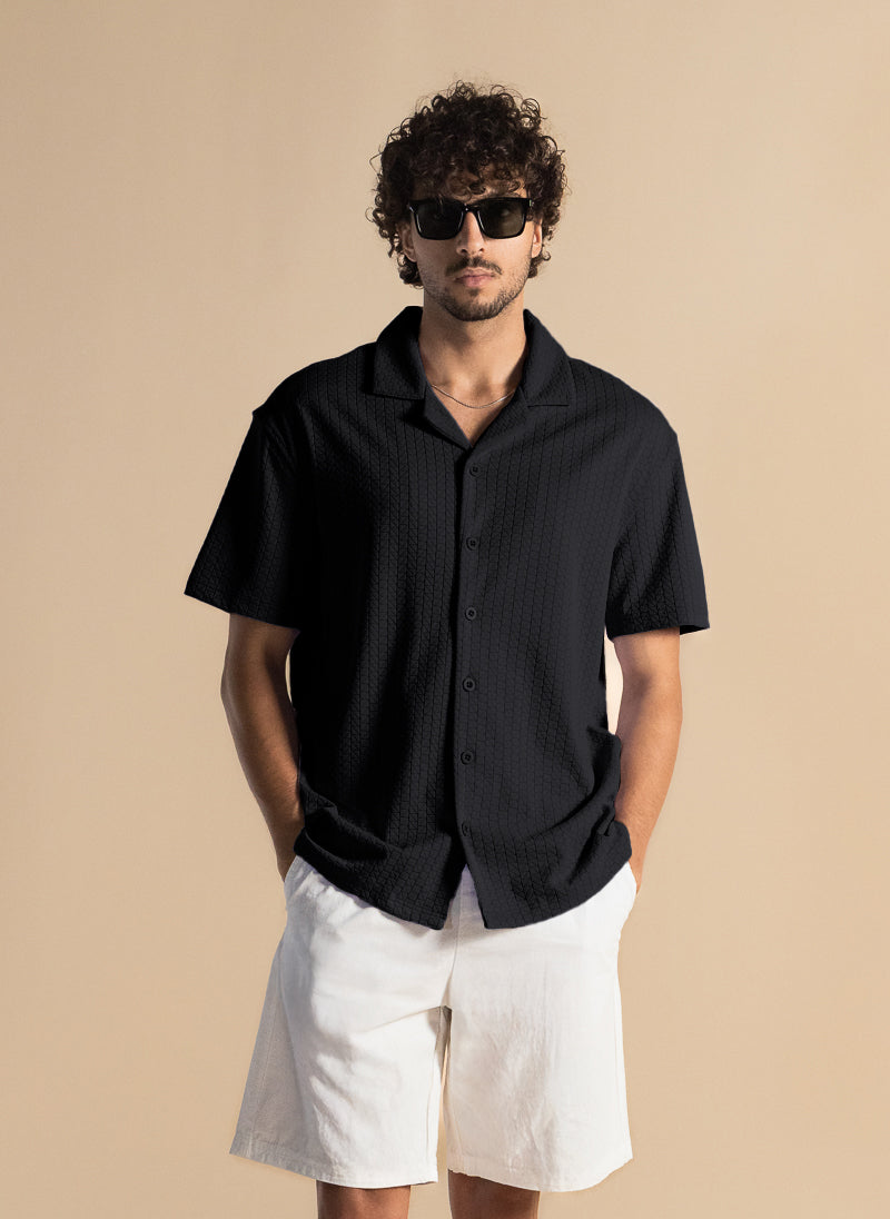 TEXTURED COMFORT SHIRT