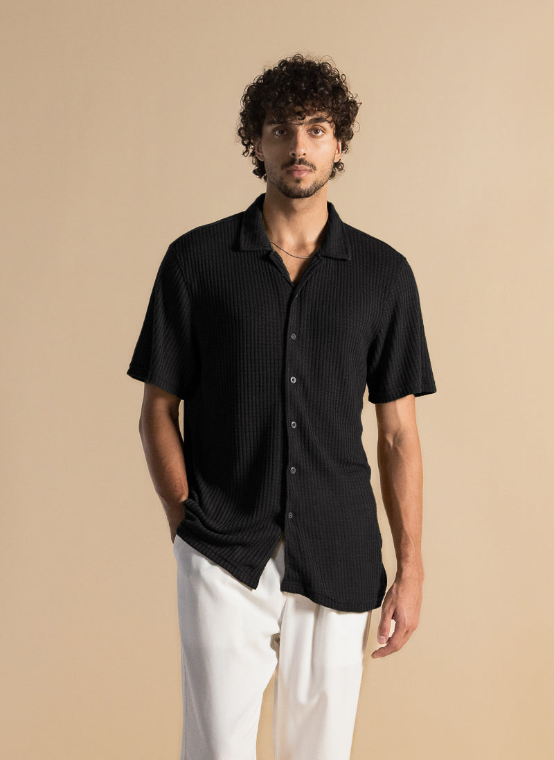 TEXTURED COMFORT SHIRT