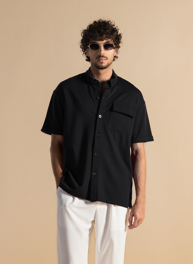 DETAILED POCKET SHIRT