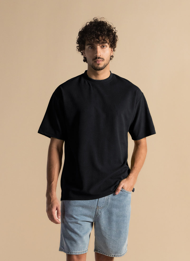 TEXTURED COMFORT T-SHIRT