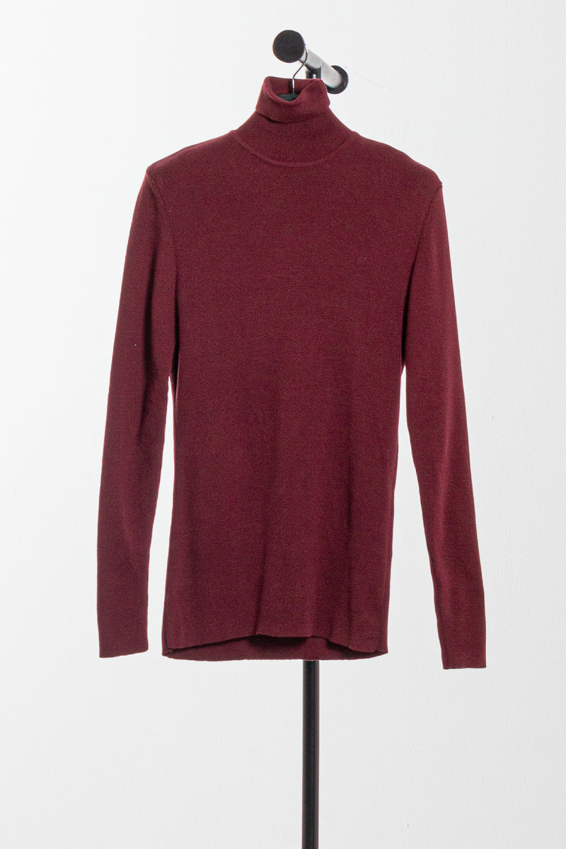 TURTLE NECK KNIT SWEATER