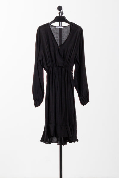 DETAILED VOLUMINOUS SHORT DRESS