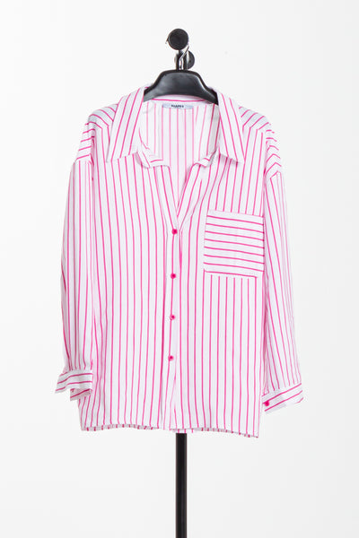 STRIPED OVERSIZED SHIRT