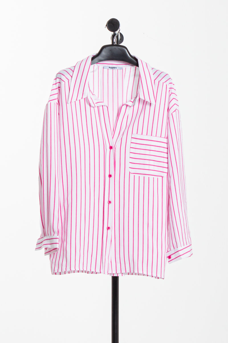 STRIPED OVERSIZED SHIRT